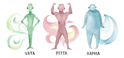 What are the three Doshas in Ayurveda? Vata, Pitta, Kapha