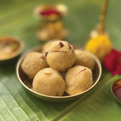 Rava | રવા / સૂજી લાડવા - Gramya 