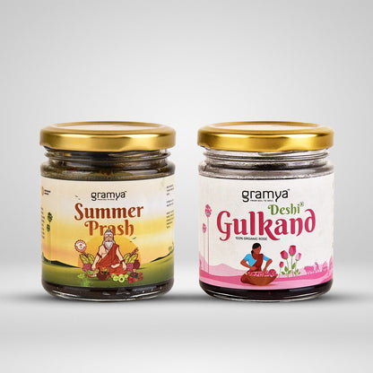 SUMMER TIME COMBO (SUMMERPRASH + DESHI GULKAND)